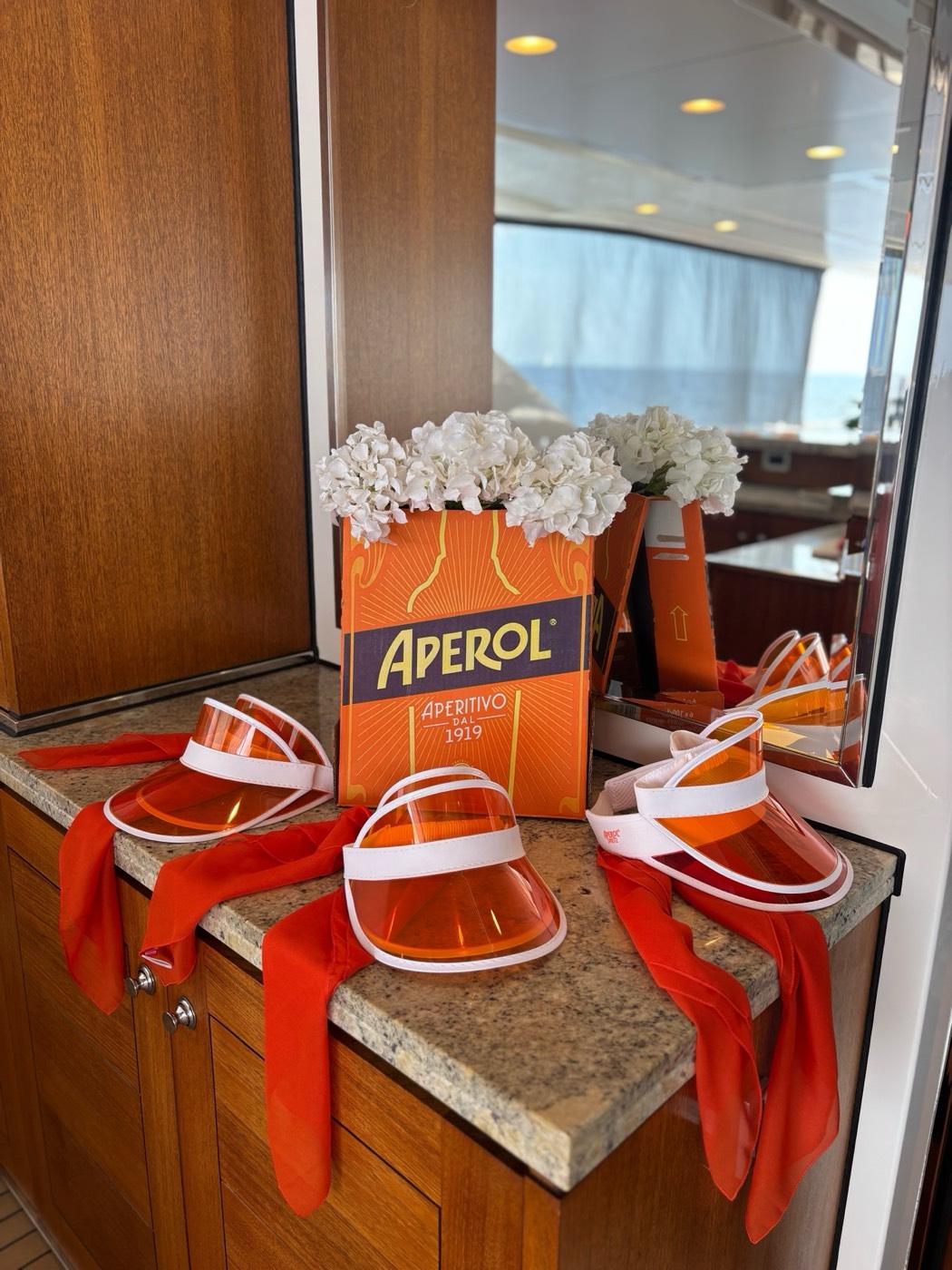 Aperol Hour tablescape