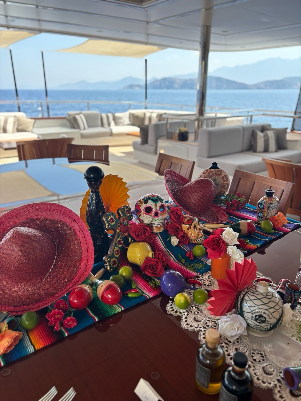 Mexican fiesta tablescape