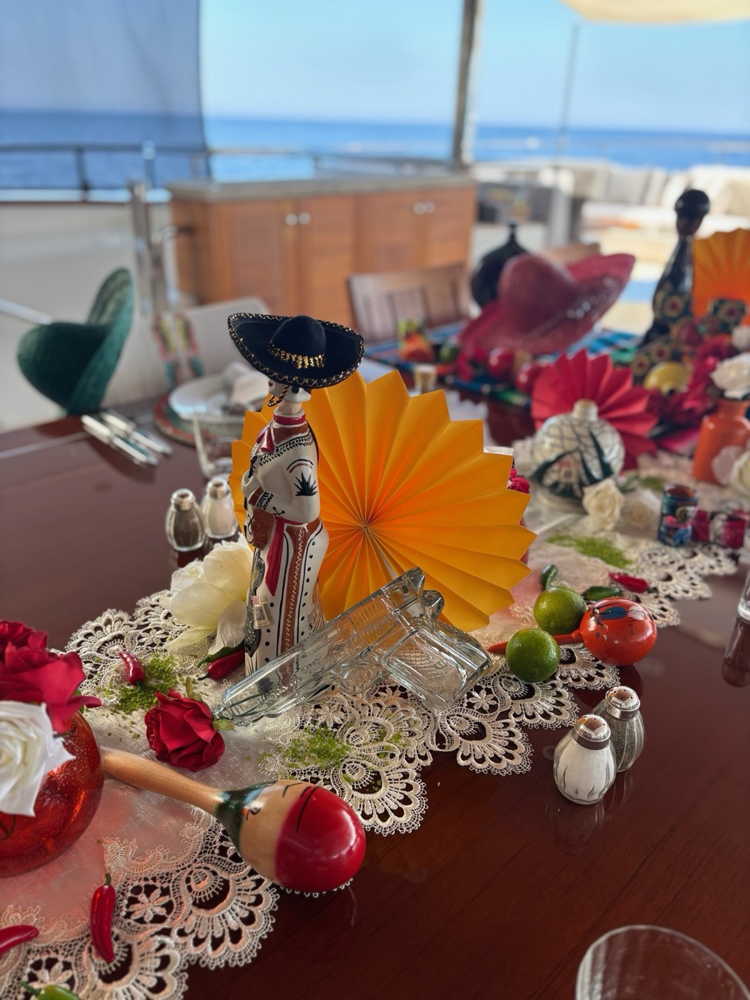 Mexican fiesta tablescape